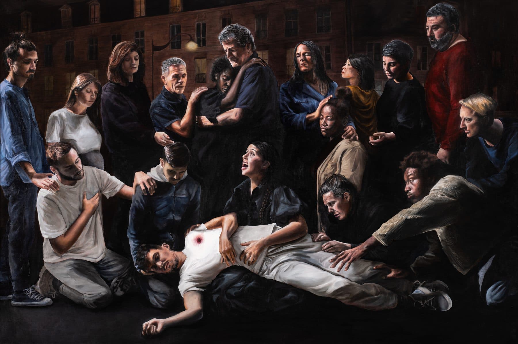 La Sidération — Peinture