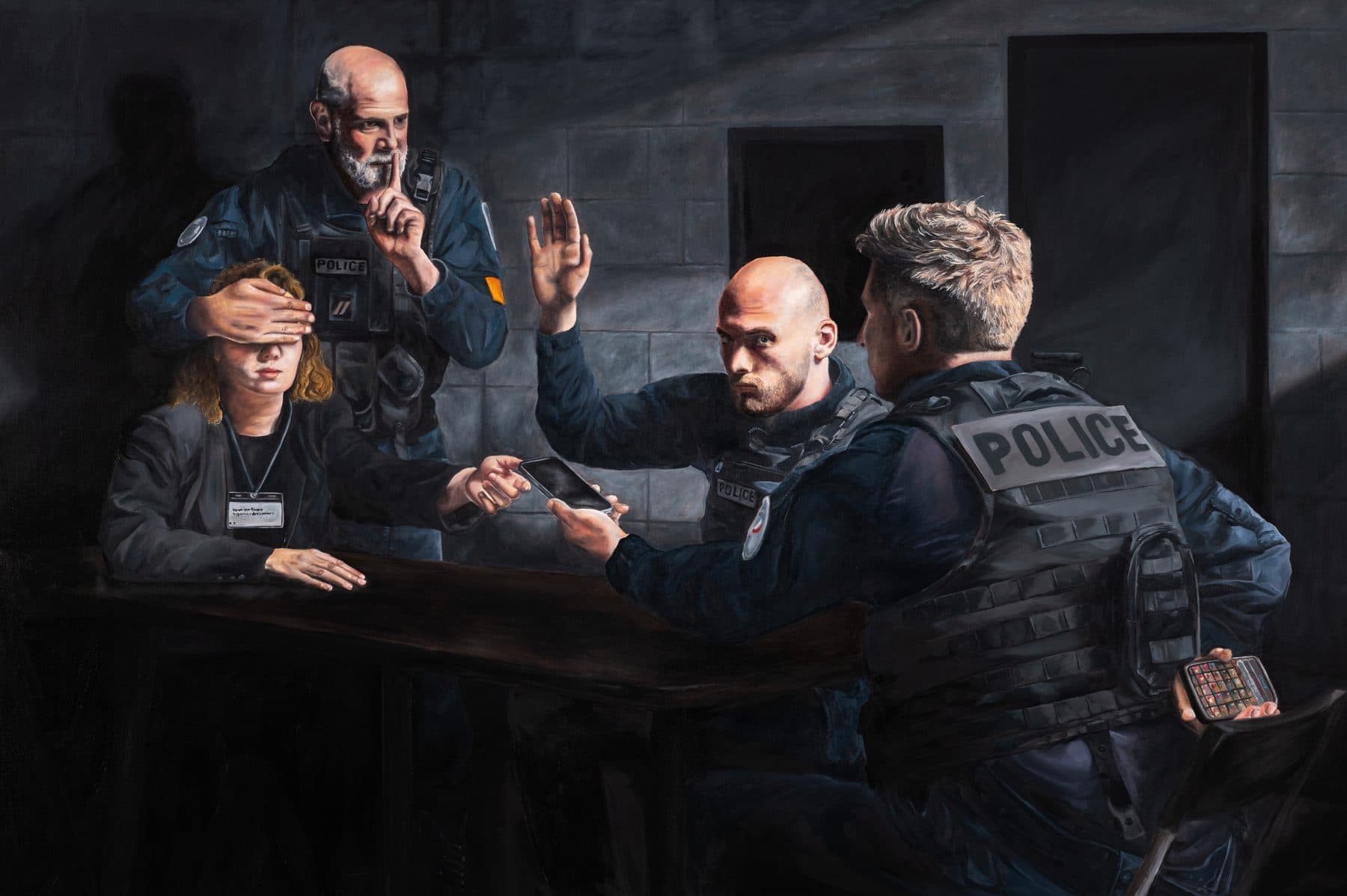 Collusion ? — Peinture