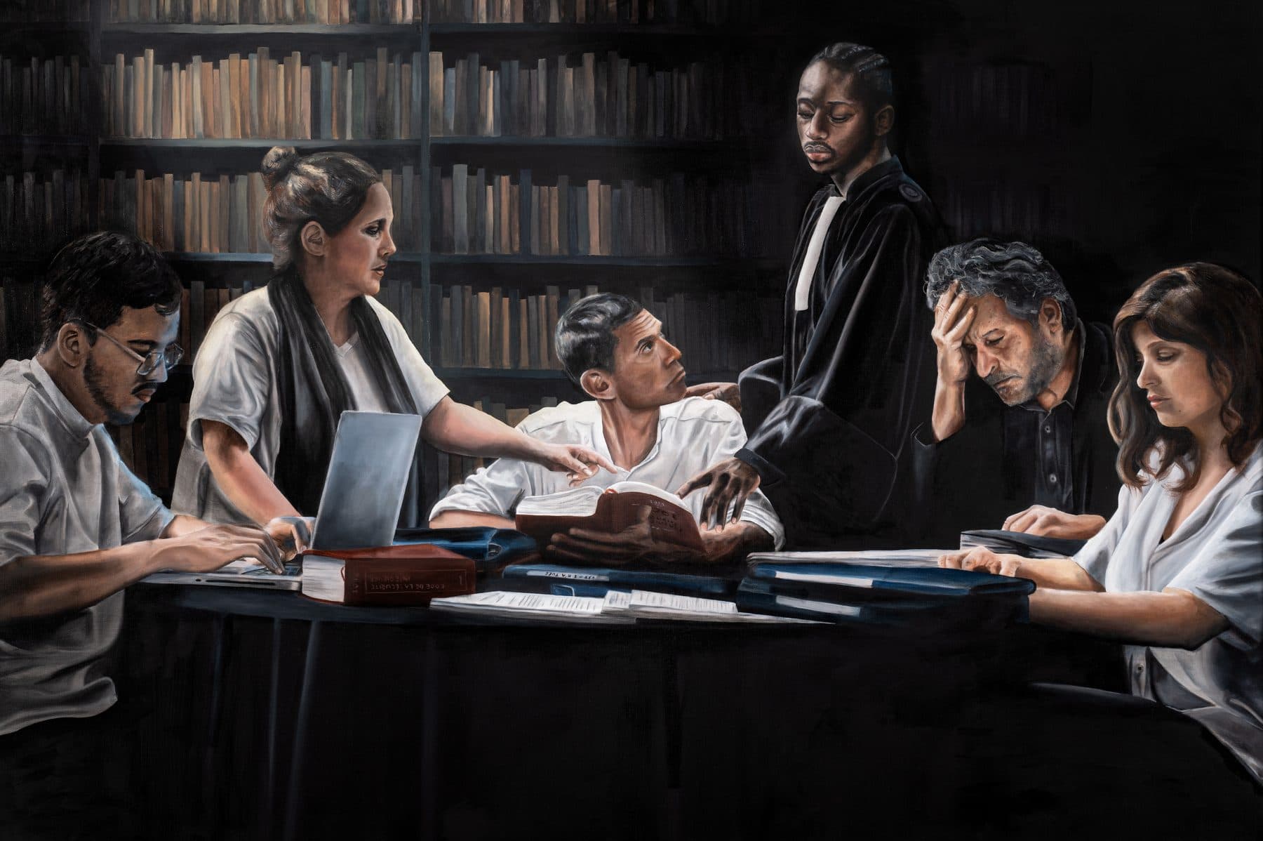 Survivre — Peinture