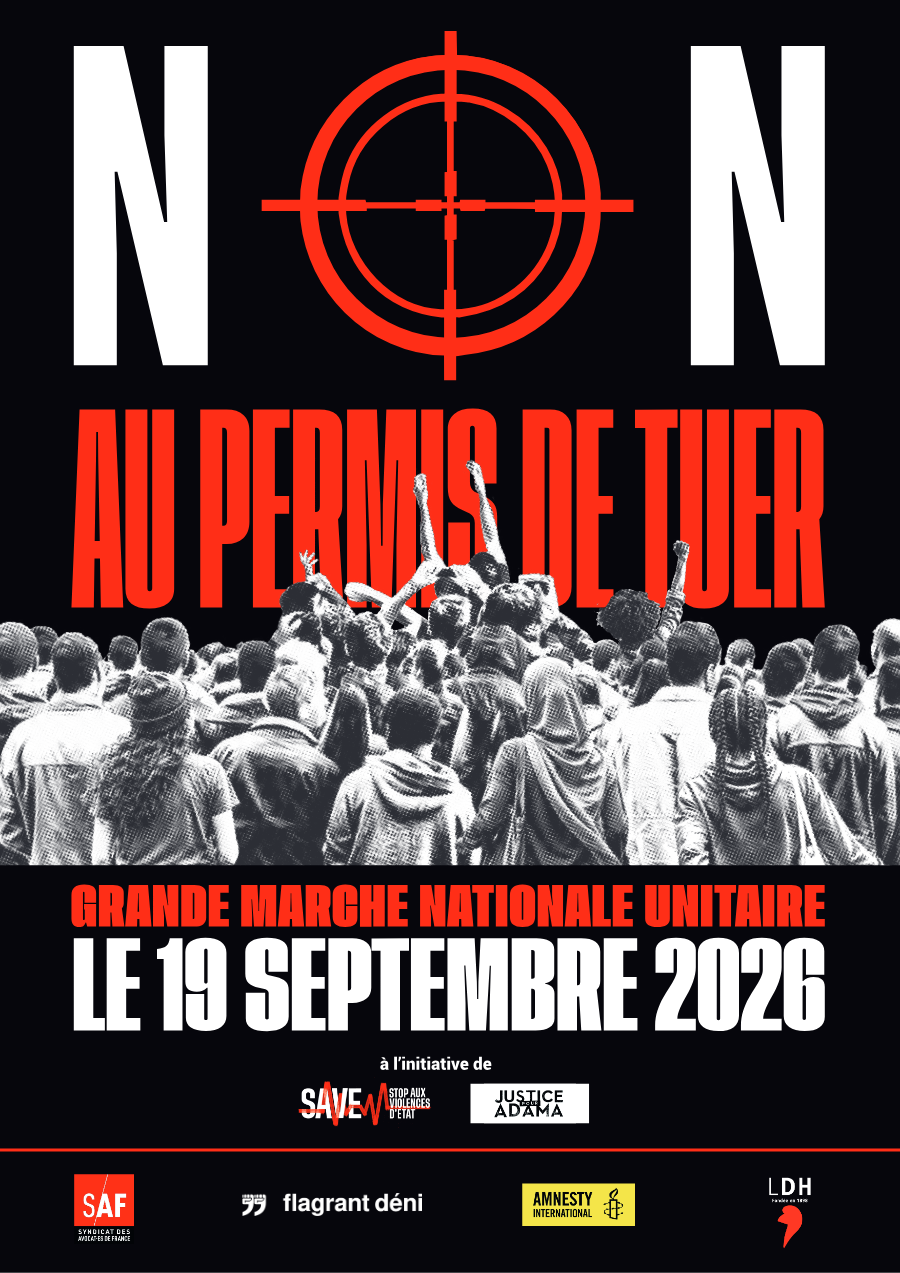 Affiche A3 — fond noir